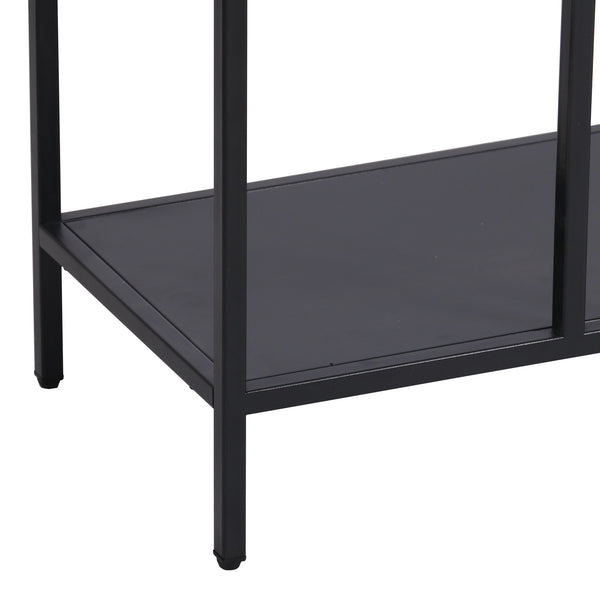 Table console Kumlinge acier [en.casa]