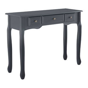Table Console Hirschhorn avec 3 Tiroirs Plusieurs Couleurs 78 x 100 x 35 cm [en.casa]