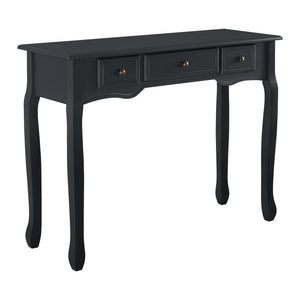 Table Console Hirschhorn avec 3 Tiroirs Plusieurs Couleurs 78 x 100 x 35 cm [en.casa]