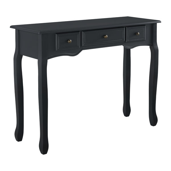 Table Console Hirschhorn avec 3 Tiroirs Plusieurs Couleurs 78 x 100 x 35 cm [en.casa]