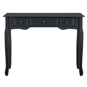 Table Console Hirschhorn avec 3 Tiroirs Plusieurs Couleurs 78 x 100 x 35 cm [en.casa]