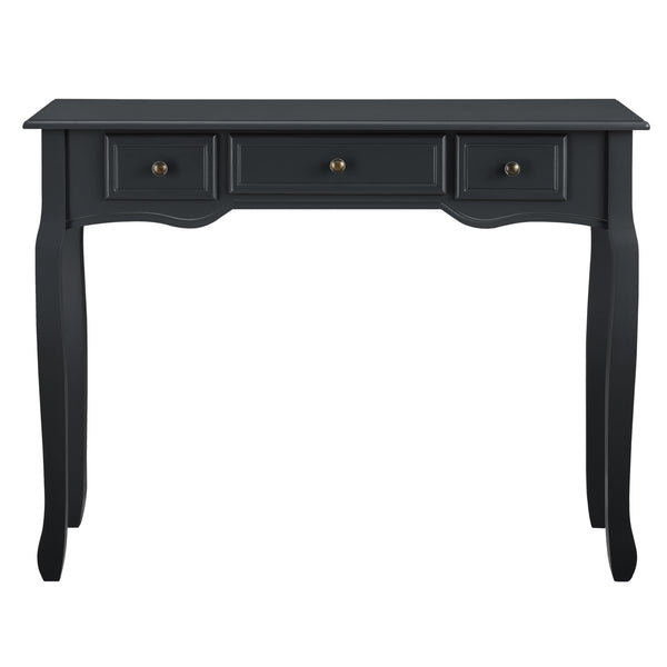 Table Console Hirschhorn avec 3 Tiroirs Plusieurs Couleurs 78 x 100 x 35 cm [en.casa]