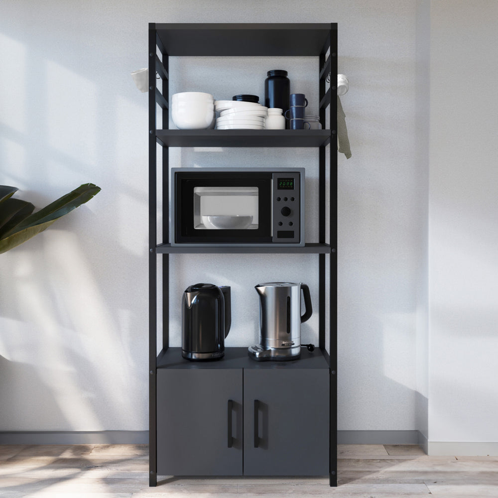 Küchenregal Arhuni 139x56x30 cm [en.casa]