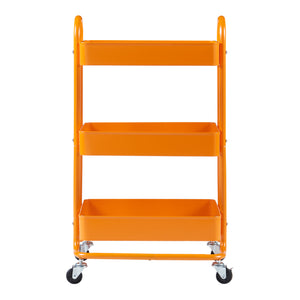Chariot de service Pyhäntä acier [en.casa]