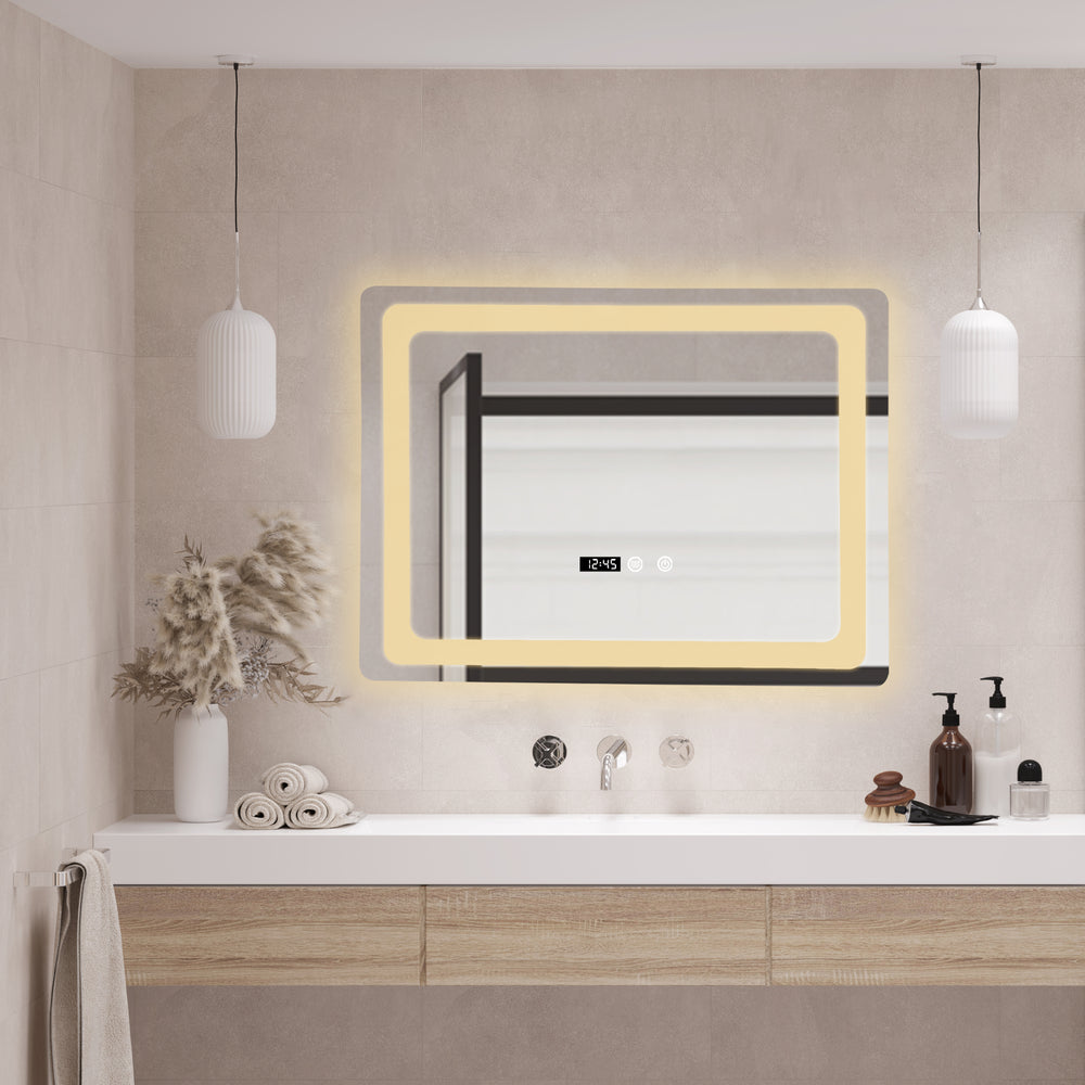Specchio da bagno a LED Casoli in diverse dimensioni [pro.tec] - premiumXL