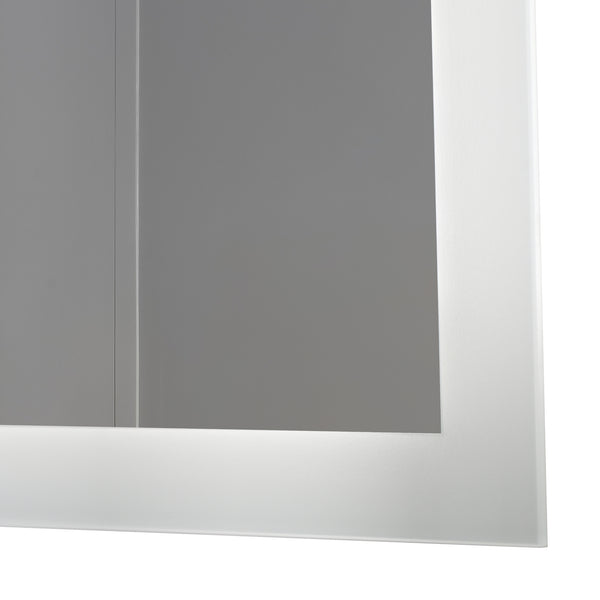 LED-Badspiegel Scafa Weiß in versch. Größen [pro.tec]