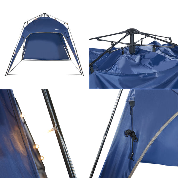 Gazebo pop-up Barendrecht con Illuminazione a LED pro.tec 