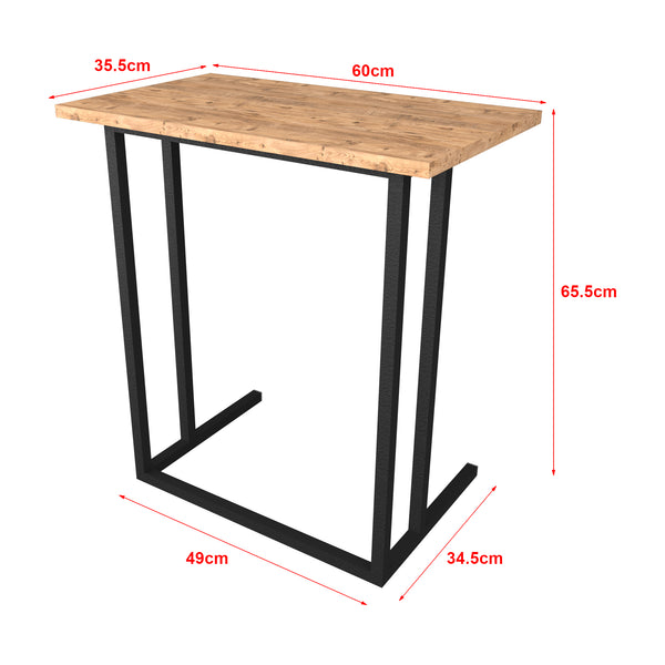 Table d'appoint Högsby 65,5 x 60 x 35,5 cm [en.casa]