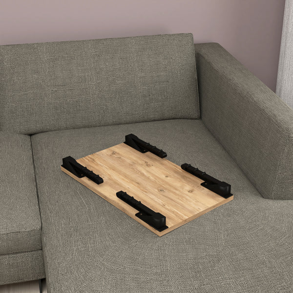 Tablette de lit Vadsø pliable 23,5 x 60 x 35,5 cm [en.casa]