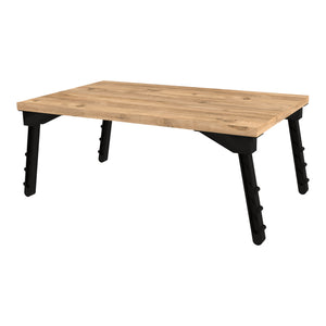 Tablette de lit Vadsø pliable 23,5 x 60 x 35,5 cm [en.casa]