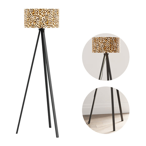 Lampadaire trépied  Royal TunbridgeWells hauteur 140 cm E27 lux.pro