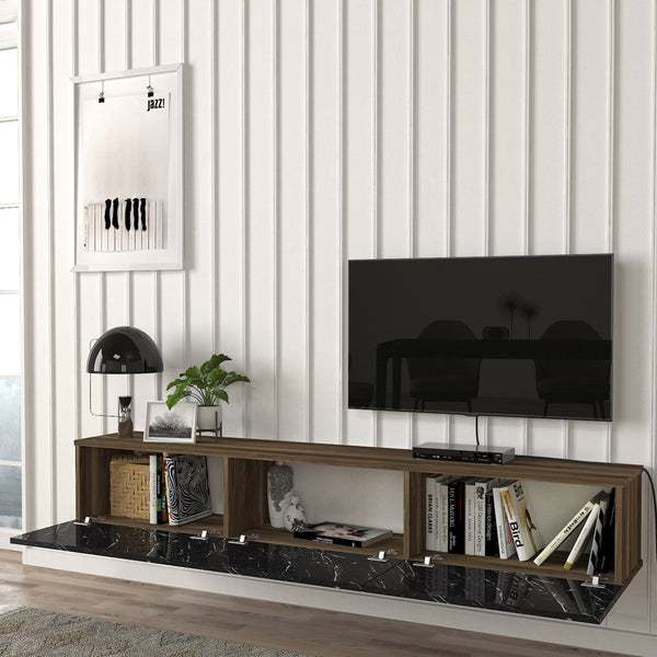 Meuble TV Vihti 180 x 31 x 29,5 cm [en.casa]