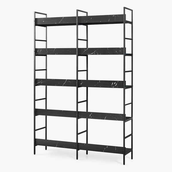 Libreria Noskik Scaffale da Terra con Ripiani 180 x 120 x 30 cm [en.casa]

