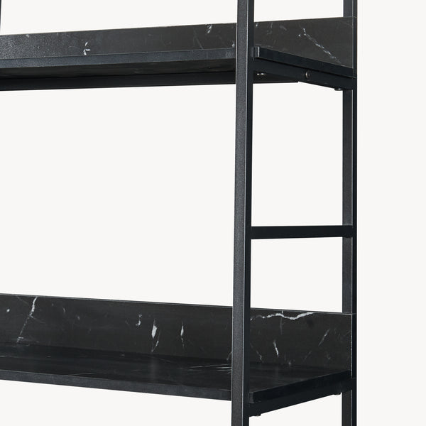Libreria Noskik Scaffale da Terra con Ripiani 180 x 120 x 30 cm [en.casa]

