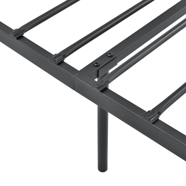 Metallbett Apolda bis 300kg versch. Größen Schwarz en.casa