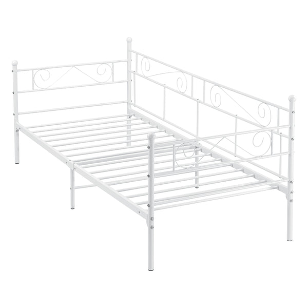 Struttura Divano Kerava in Acciaio Letto Singolo 90 x 200 cm - Vari Colori [en.casa]