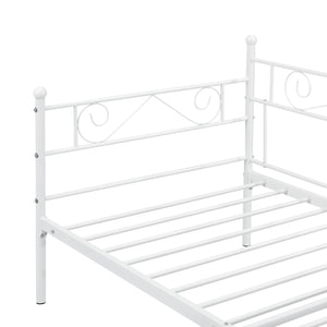 Struttura Divano Kerava in Acciaio Letto Singolo 90 x 200 cm - Vari Colori [en.casa]