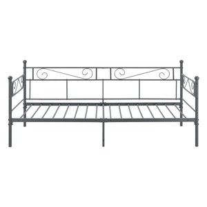 Metallbett Kerava 90x200 cm mit Kaltschaummatratze versch. Farben en.casa