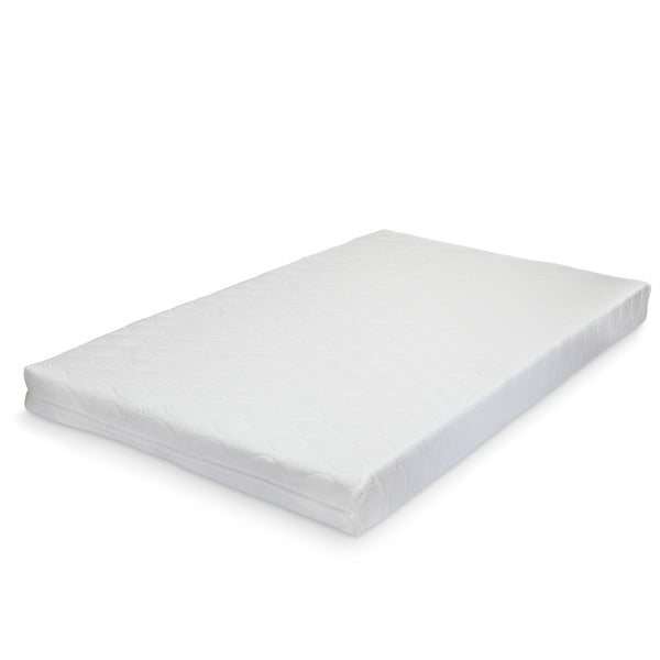 Metallbett Kerava 90x200 cm mit Kaltschaummatratze versch. Farben en.casa