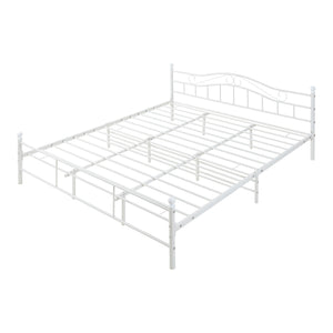 Metallbett Florenz mit Matratze [en.casa]