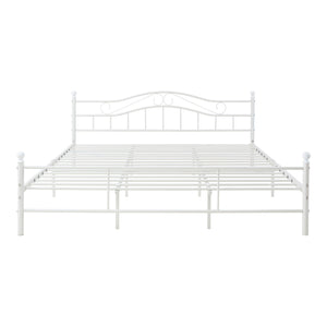 Metallbett Florenz mit Matratze [en.casa]