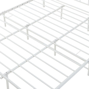 Metallbett Florenz mit Matratze [en.casa]