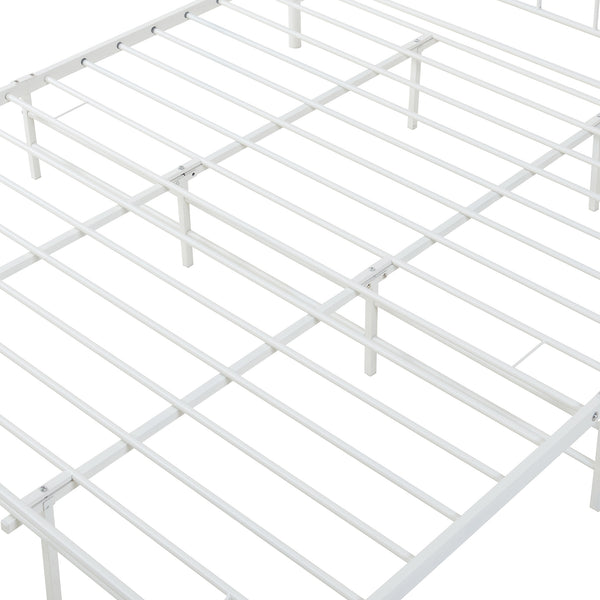 Metallbett Florenz mit Matratze [en.casa]