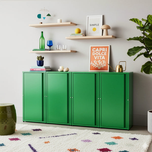 Armadio a Colonna Burlöv in Metallo Mobile per Archivio 88 x 40 x 35 cm - Vari Colori [en.casa] 