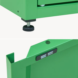 Armadio a Colonna Burlöv in Metallo Mobile per Archivio 88 x 40 x 35 cm - Vari Colori [en.casa] 
