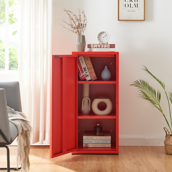 Armadio a Colonna Burlöv in Metallo Mobile per Archivio 88 x 40 x 35 cm - Vari Colori [en.casa] 