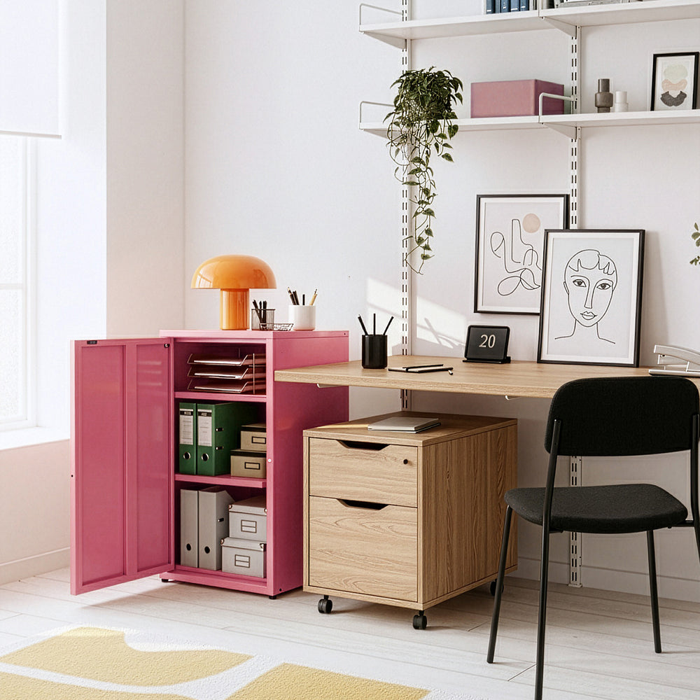 Armoire métallique Burlöv acier [en.casa] - premiumXL