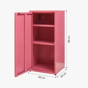 Armoire métallique Burlöv acier 88 x 40 x 35 cm [en.casa]