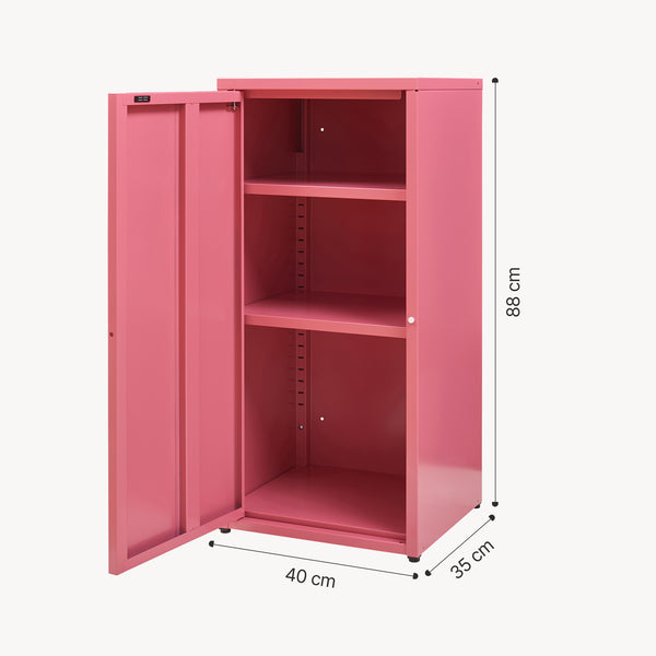 Armoire métallique Burlöv acier 88 x 40 x 35 cm [en.casa]