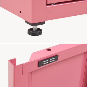 Armoire métallique Burlöv acier 88 x 40 x 35 cm [en.casa]