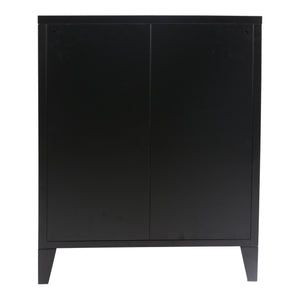 Commode métallique Hämeenlinna acier 72 x 60 x 40 cm [en.casa]