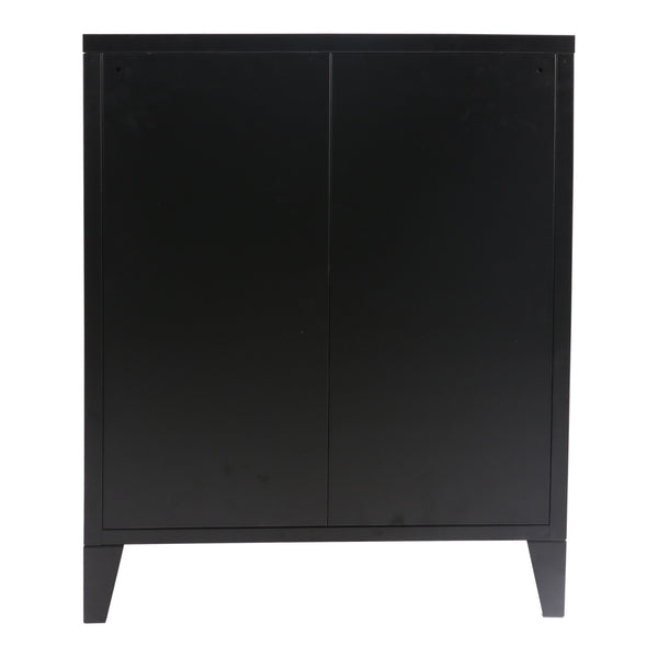 Commode métallique Hämeenlinna acier 72 x 60 x 40 cm [en.casa]