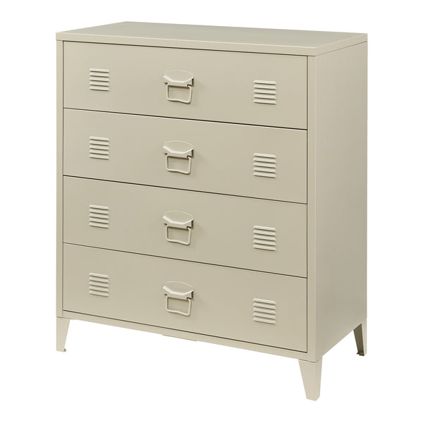 Commode métallique Hämeenlinna [en.casa]