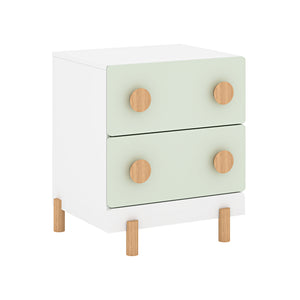 Comodino per Cameretta Vaarentaa 47x40x35 cm [en.casa]