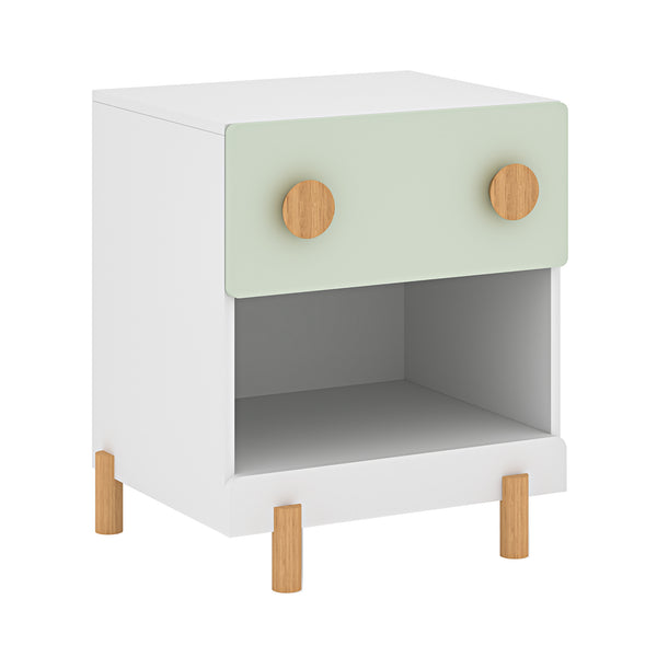 Comodino per Cameretta Vaarentaa 47x40x35 cm [en.casa]