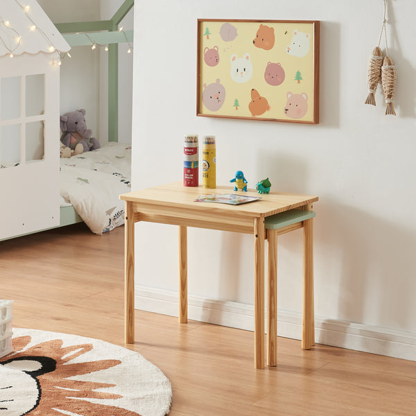 Kindertisch Skellefteå 60x38x52 cm [en.casa]