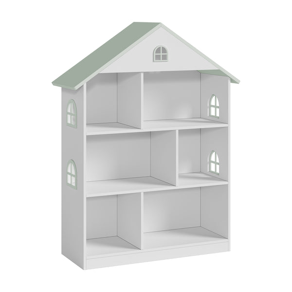 Libreria Vipsali per Cameretta a Forma di Casa 107 x 83 x 30 cm [en.casa]