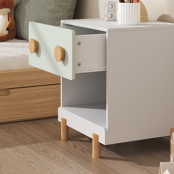 Comodino per Cameretta Vaarentaa 47x40x35 cm [en.casa]