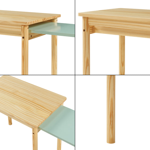 Kindertisch Skellefteå 60x38x52 cm [en.casa]