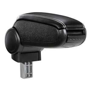 Bracciolo Centrale Compatibile con Opel Corsa F - Nero pro.tec