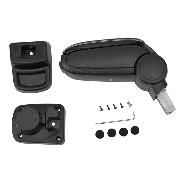 Bracciolo Centrale Compatibile con Opel Corsa F - Nero pro.tec