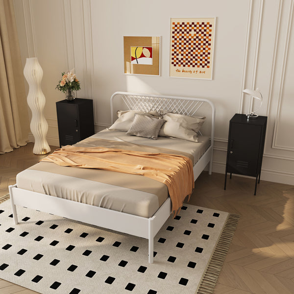 Set di 2 Comodini Hausjärvi con Anta a Destra e Sinistra 82 x 35 x 35 cm [en.casa]