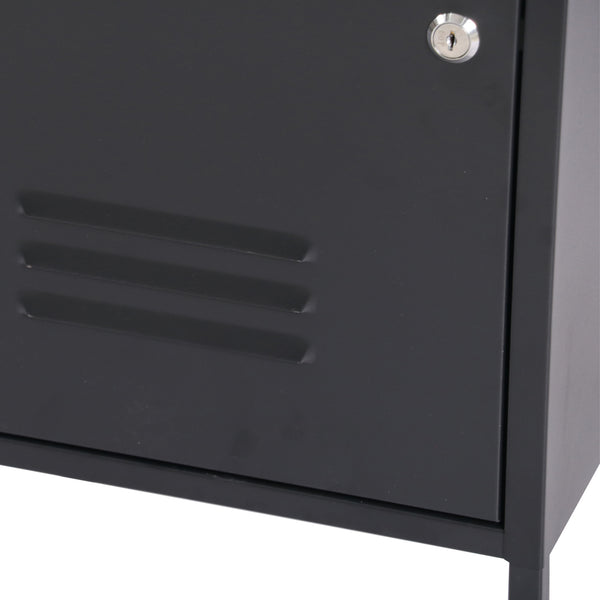 Set di 2 Comodini Hausjärvi con Anta a Destra e Sinistra 82 x 35 x 35 cm [en.casa]