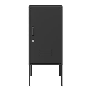 Nachtschrank Hausjärvi 82x35x35 cm Türgriff links Stahl [en.casa]