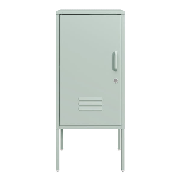 Table de chevet Hausjärvi acier 82 x 35 x 35 cm [en.casa]