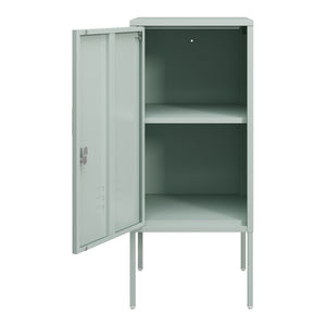 Table de chevet Hausjärvi acier 82 x 35 x 35 cm [en.casa]